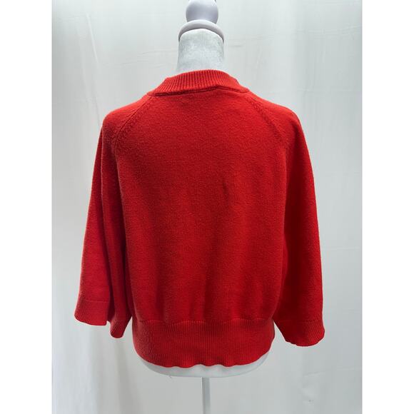 Zara red sweater top M - Picture 4 of 5